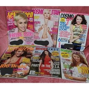 Miley Cyrus magazine bundle